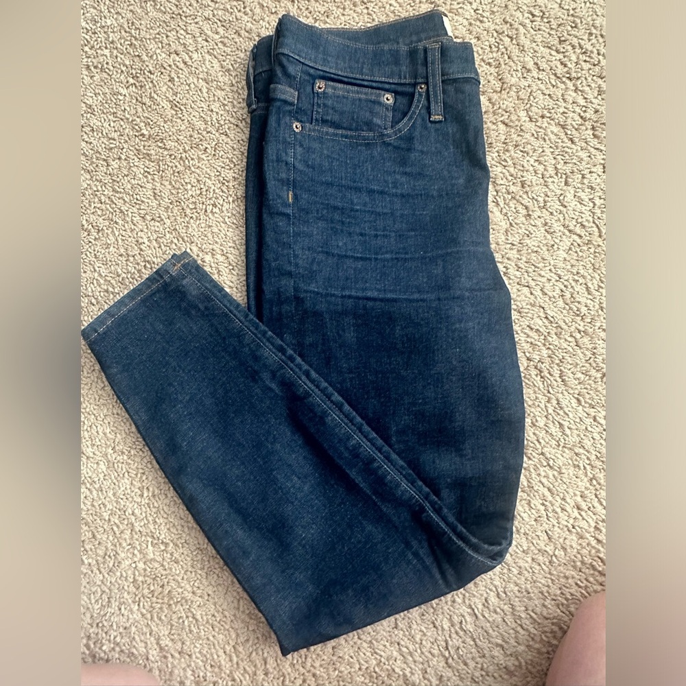J.Crew high-rise toothpick jeans